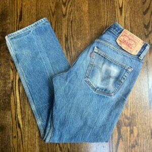 Levi's Medium Wash 501 Jeans